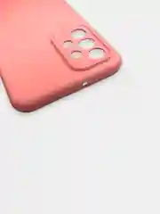 Бежевый чехол Samsung Galaxy A23, Самсунг Галакси А23 силиконовый, цветной с мягким подкладом