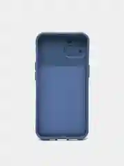 Темно-синий чехол для iPhone 11, 13, 12, Pro, Max, Mini, защита камеры, бархатный