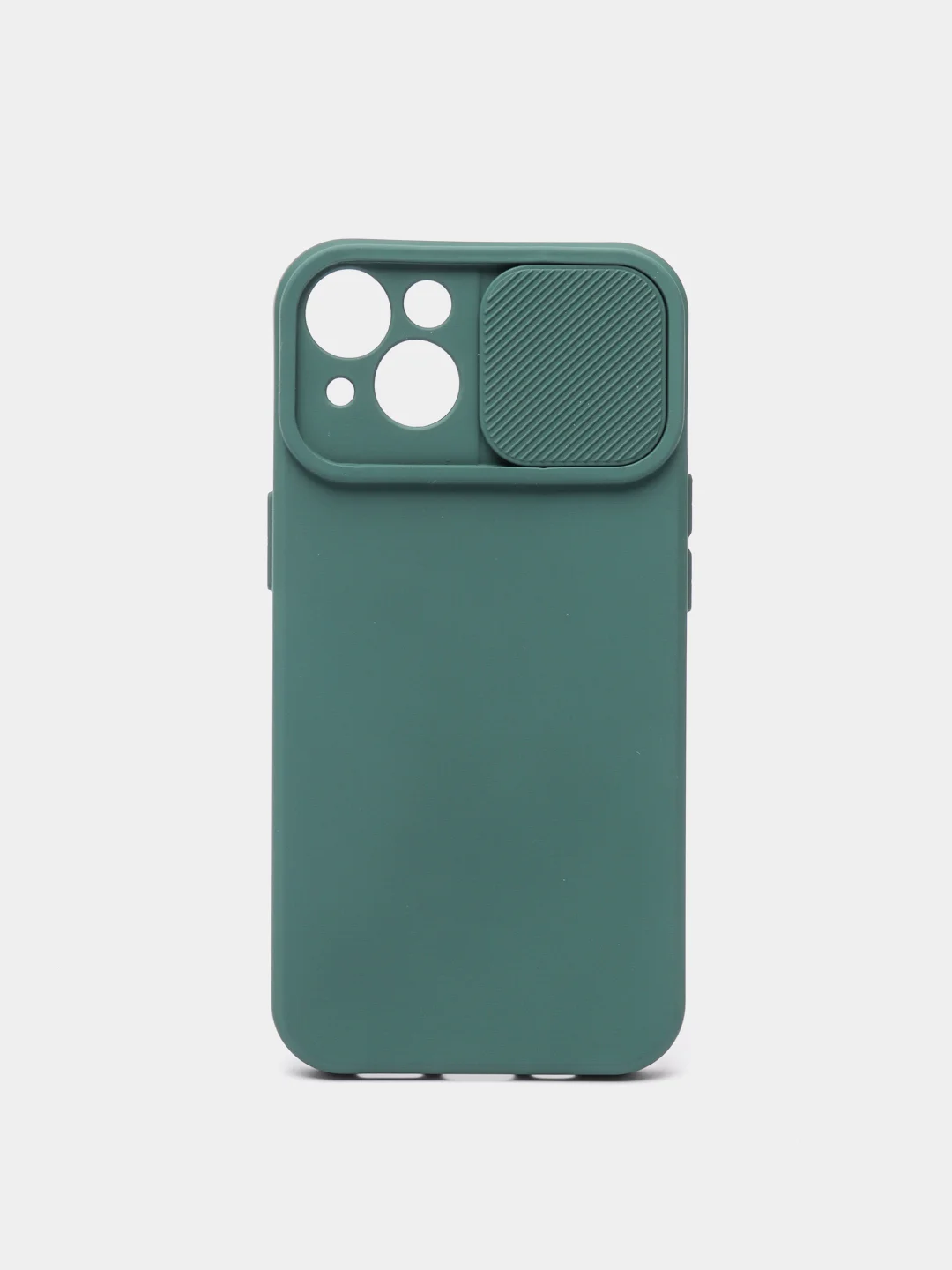 Тёмно-зелёный чехол для iPhone 11, 13, 12, Pro, Max, Mini, защита камеры, бархатный