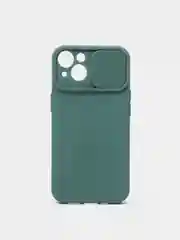 Тёмно-зелёный чехол для iPhone 11, 13, 12, Pro, Max, Mini, защита камеры, бархатный