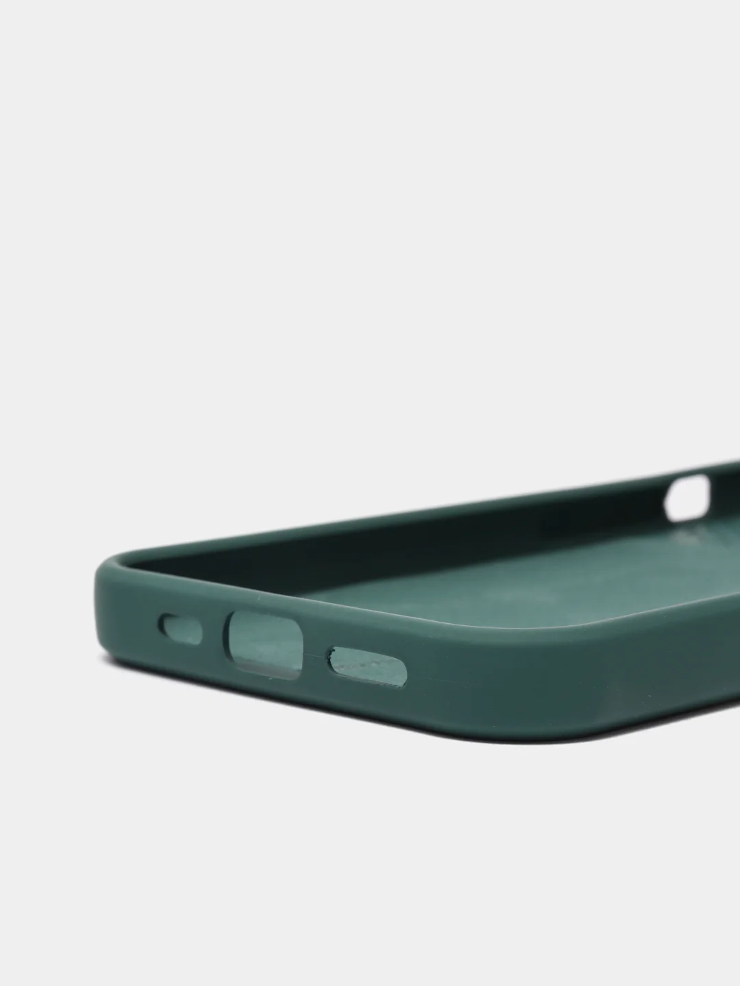 Тёмно-зелёный чехол для iPhone 11, 13, 12, Pro, Max, Mini, защита камеры, бархатный