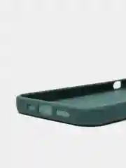 Тёмно-зелёный чехол для iPhone 11, 13, 12, Pro, Max, Mini, защита камеры, бархатный