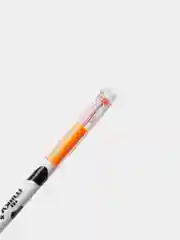Оранжевый гелевая ручка с принтом коровы, с алмазным наконечником, 12 цветов