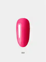 Гель лак для ногтей LuckyLak Fashion №002 8g ярко розовый неоновый барби для маникюра