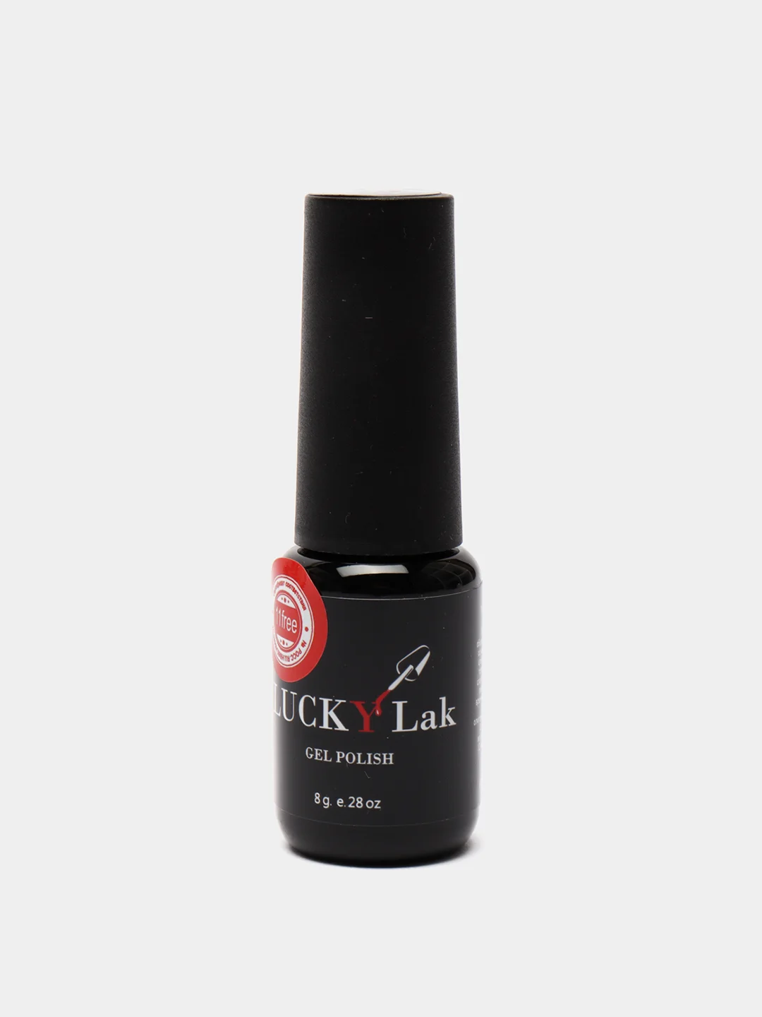Гель лак для ногтей LuckyLak Fashion №002 8g ярко розовый неоновый барби для маникюра