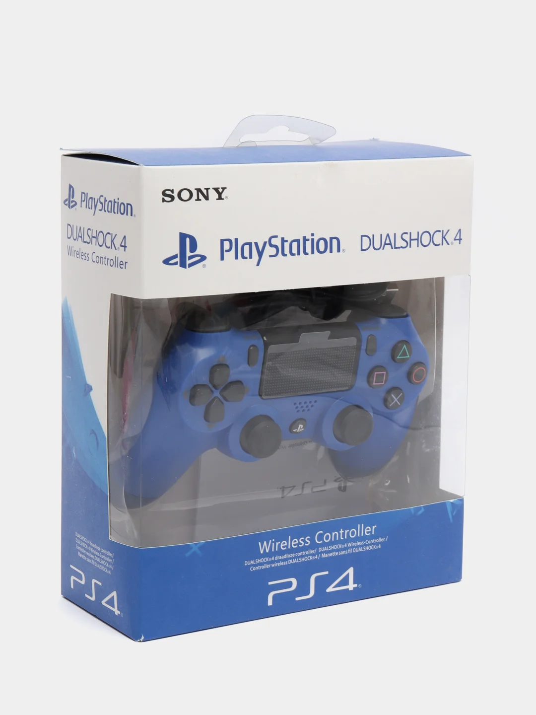 Темно-синий джойстик беспроводной для PS4, PC Controller Wireless Dual Shock 4