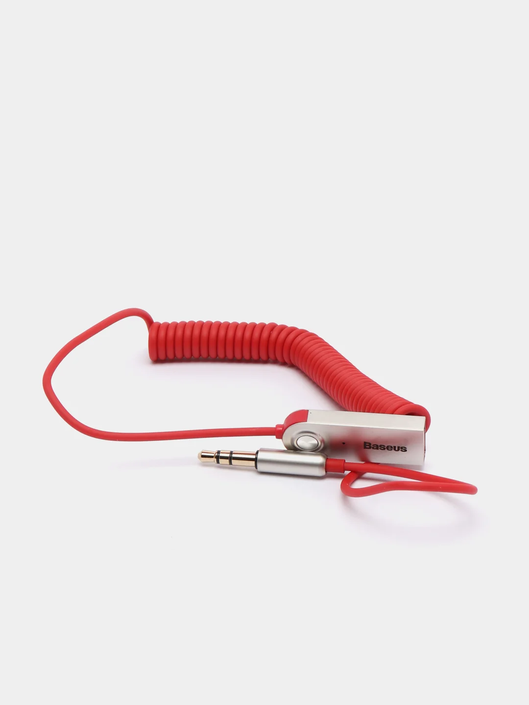 Красный проигрыватель AUX Bluetooth Baseus Audio Adapter
