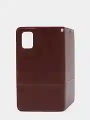 Коричневый чехол  книжка для Xiaomi Redmi  10 Pro / 10 Pro Max