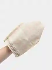 Молочный мочалка/массажная рукавица/варежка/кёсе (кесе, kese) для пилинга тела
