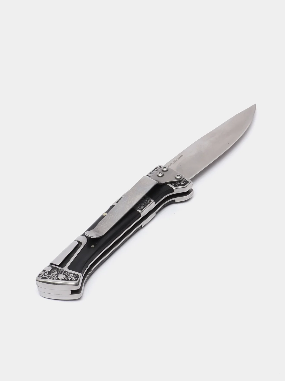 Нож "Вьюн" складной туристический, сталь 50Х14МФ, замок Back Lock  (Витязь B5201)
