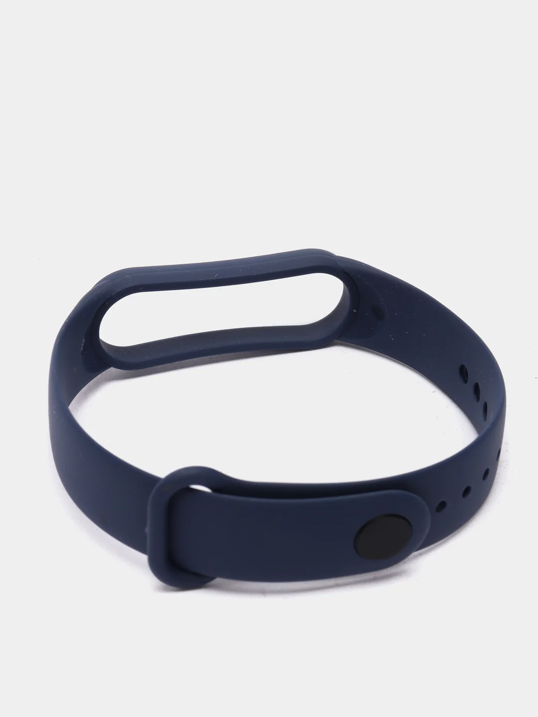 Индиго силиконовый ремешок для Xiaomi Mi Band 3 / Mi Band 4 / Mi Band 5 / Браслет на Mi Band