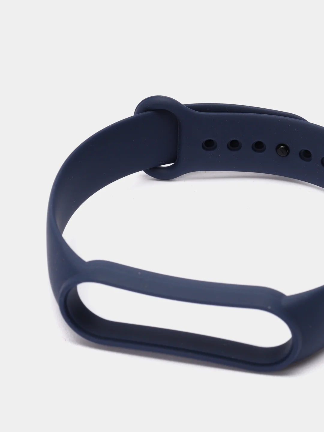 Индиго силиконовый ремешок для Xiaomi Mi Band 3 / Mi Band 4 / Mi Band 5 / Браслет на Mi Band