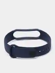 Индиго силиконовый ремешок для Xiaomi Mi Band 3 / Mi Band 4 / Mi Band 5 / Браслет на Mi Band