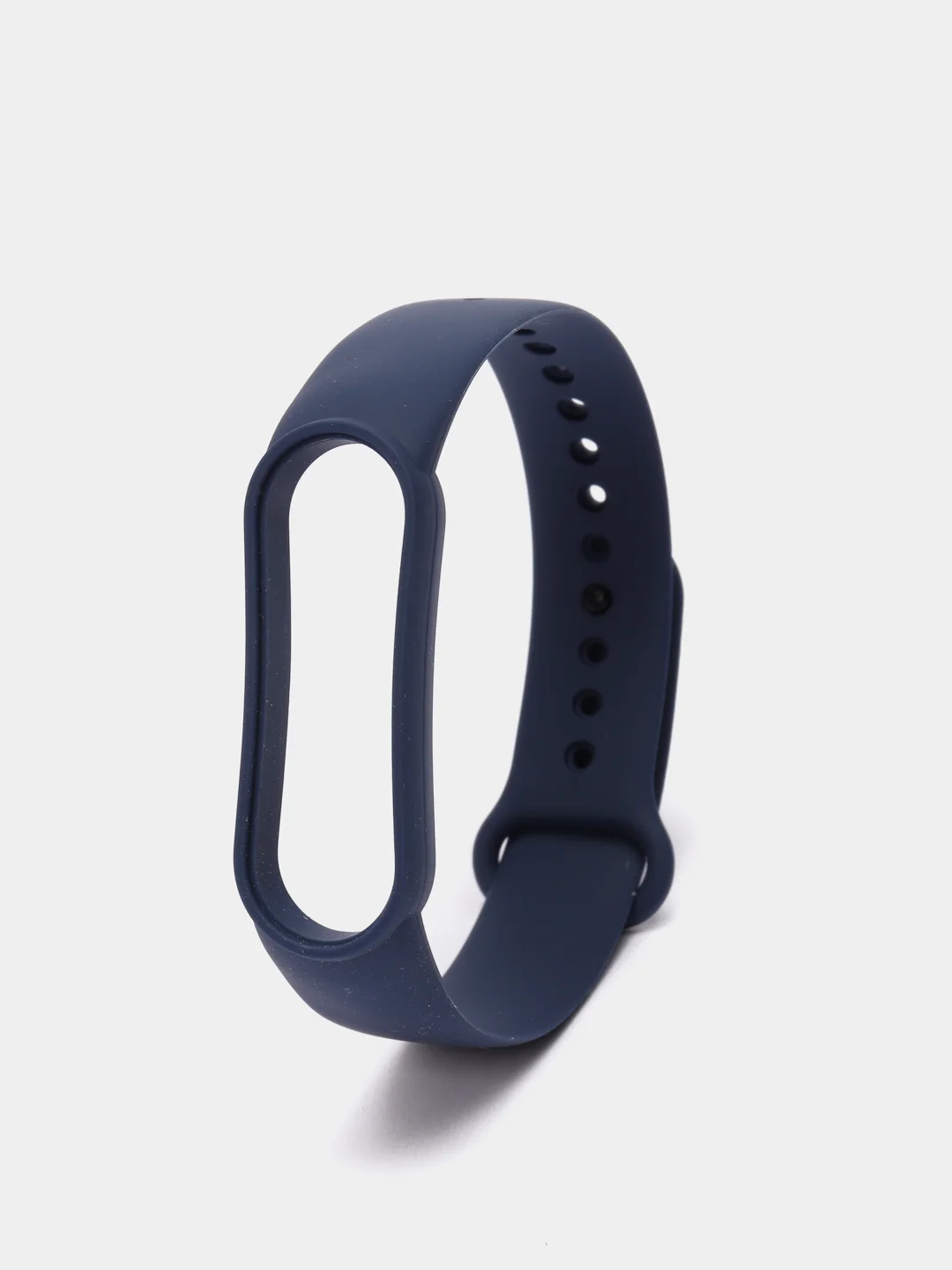 Индиго силиконовый ремешок для Xiaomi Mi Band 3 / Mi Band 4 / Mi Band 5 / Браслет на Mi Band