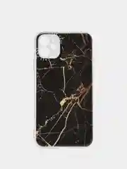 Черный чехол для Iphone 13, 12, 11, X/XS