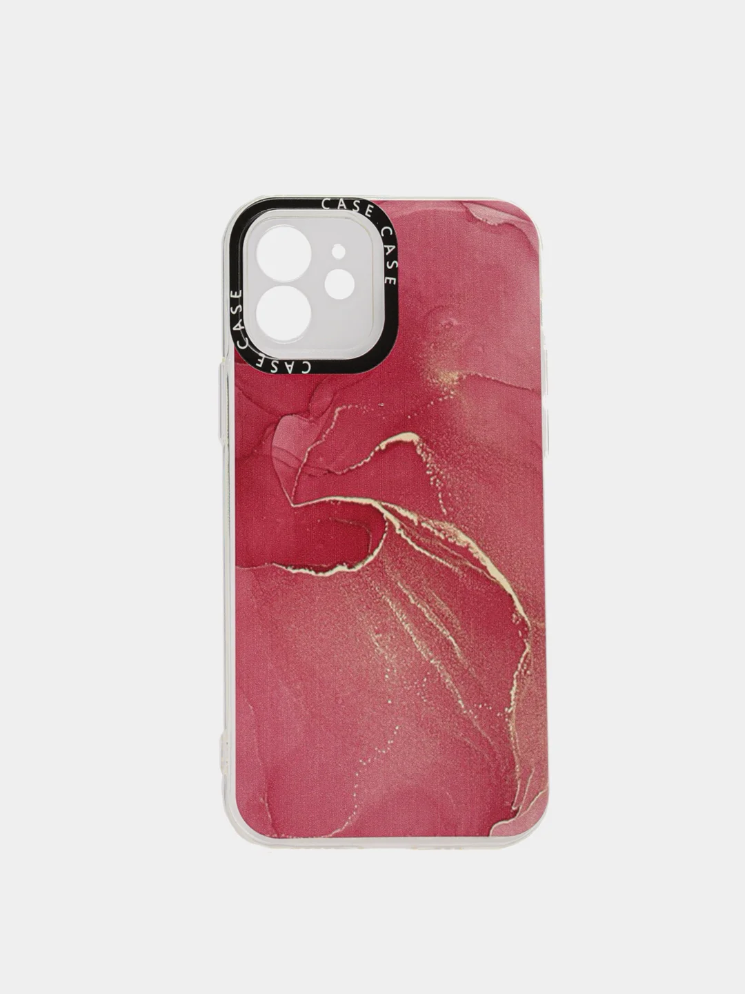Красный чехол для Iphone 13, 12, 11, X/XS
