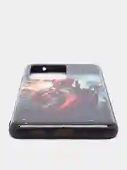 Чехол на Samsung S20 Ultra, пластиковый, с принтом "Комикс"