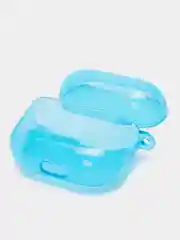 Аметистовый неоновый чехол для AirPods 3, силиконовый, с креплением под карабин, 9 цветов