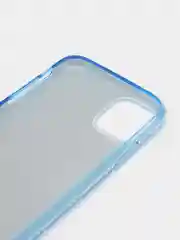 Голубой чехол iPhone 11 силиконовый