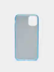 Голубой чехол iPhone 11 силиконовый