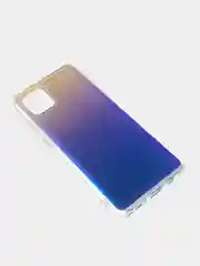 Бирюзовый чехол Samsung Galaxy Note 10 Lite, Самсунг Галакси Нот 10 Лайт силиконовый градиент