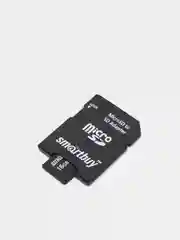 Карта памяти microSD 16 GB, 10 класс, с адаптером