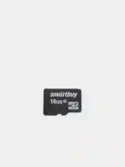 Карта памяти microSD 16 GB, 10 класс, с адаптером