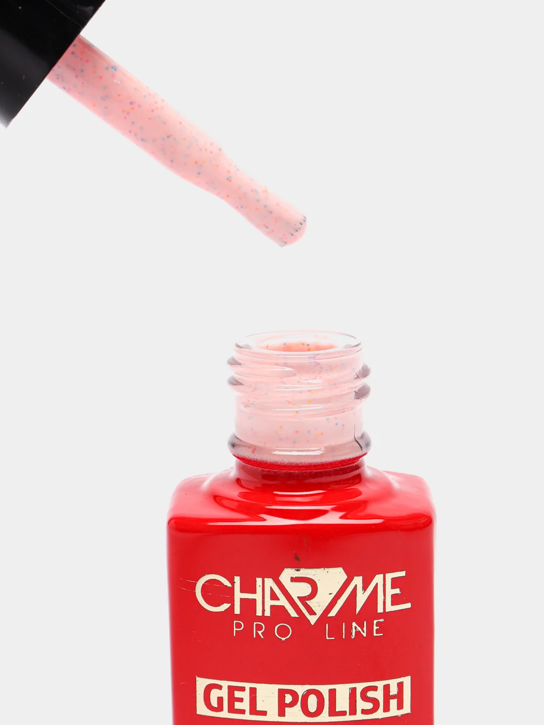 Конфетный гель-лак Charme "Ice cream" - 08 "Бабл-гам" (10 г)