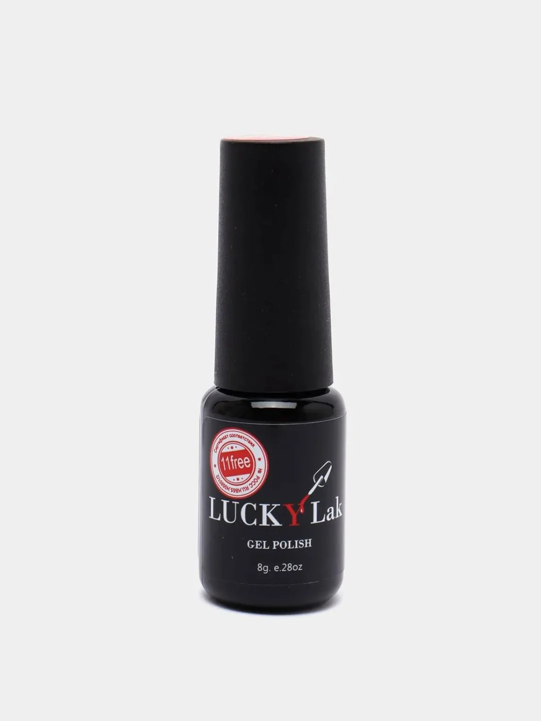 Гель лак для ногтей, гель-лак LuckyLak FL №140, 8g красный коралл лак для маникюра
