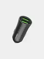 Автомобильное зарядное устройство Denmen DZ07, 2 USB, 2.4A
