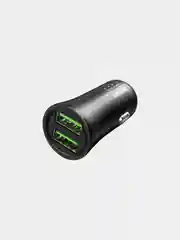 Автомобильное зарядное устройство Denmen DZ07, 2 USB, 2.4A