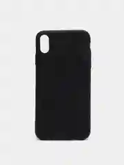 Черный силиконовый чехол IPhone
