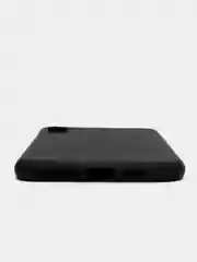 Черный силиконовый чехол IPhone
