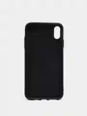 Черный силиконовый чехол IPhone