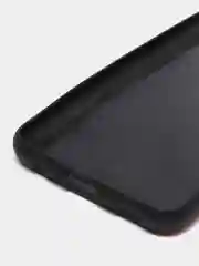 Зеленый силиконовый чехол накладка для Samsung A02S 2021 с текстурой кожи (под кожу)