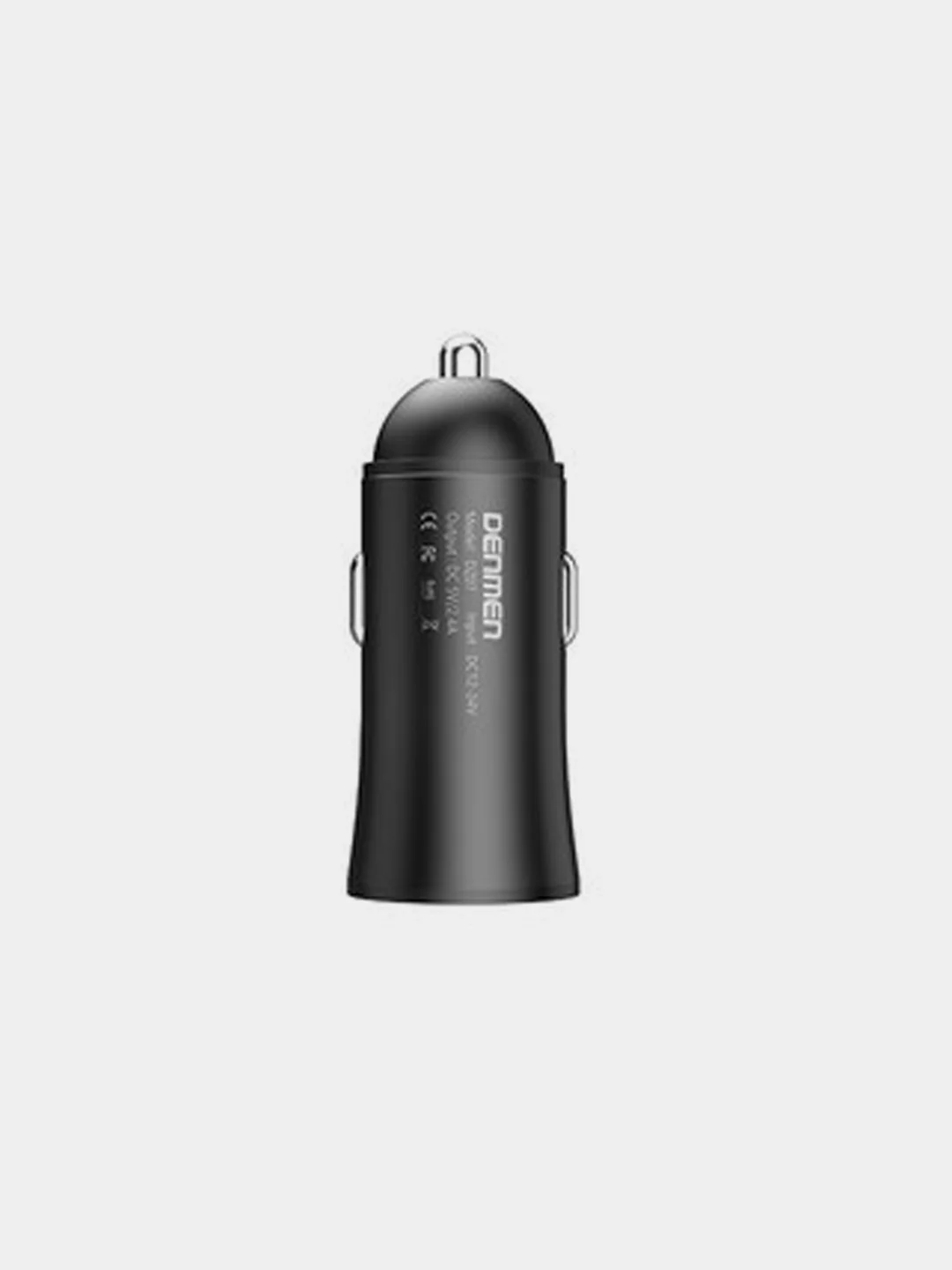 Автомобильное зарядное устройство Denmen DZ07, 2 USB, 2.4A