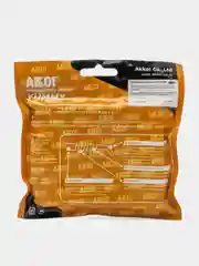 Бирюзовый виброхвост Akoi 70 мм, 5 штук