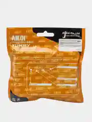 Алый виброхвост Akoi 70 мм, 5 штук