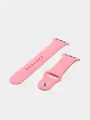Розовый силиконовый ремешок для смарт часов Apple Watch, силиконовый браслет