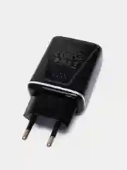 Черный блок питания 2USB 3A 18W Borofone BA54A, Зарядное устройство PD 18W+QC3.0 быстрая зарядка