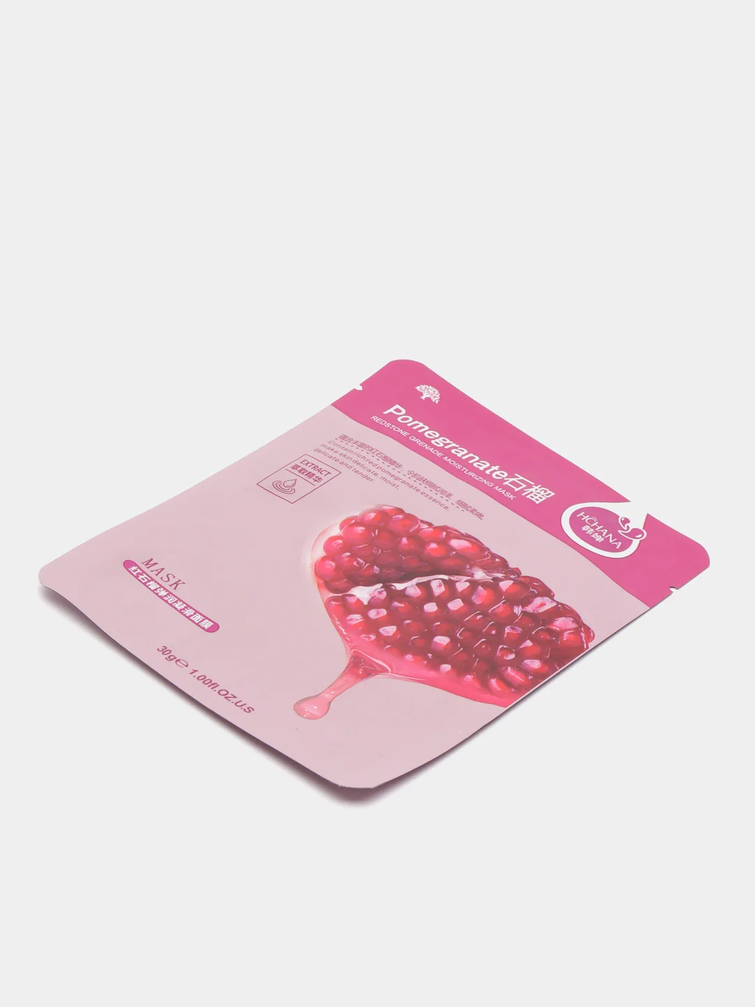 Красный тканевая маска Rorec Natural skin care