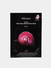Тканевая маска с муцином улитки JMsolution Active Pink Snail, 30 мл