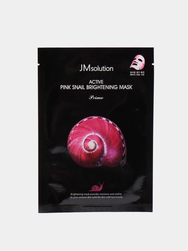 Тканевая маска с муцином улитки JMsolution Active Pink Snail, 30 мл