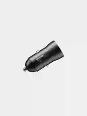 Черный автомобильное зарядное устройство Denmen DZ08, USB, 3.1A