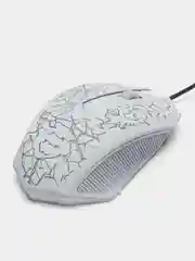 Белый компьютерная мышь  с RGB подсветкой