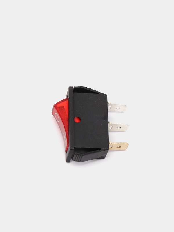 Переключатель с подсветкой KCD3-101N-C3-R/3P on-off красный, 15A 250VAC