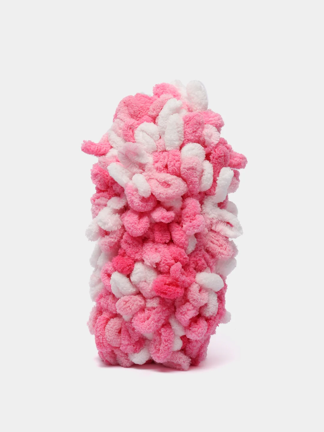 Красный пряжа Alize Puffy Color, петельки, 5 штук, микрополиэстер