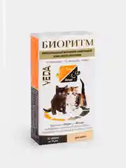 Функциональный витаминно-минеральный комплекс для котят "Биоритм", 48 таблеток
