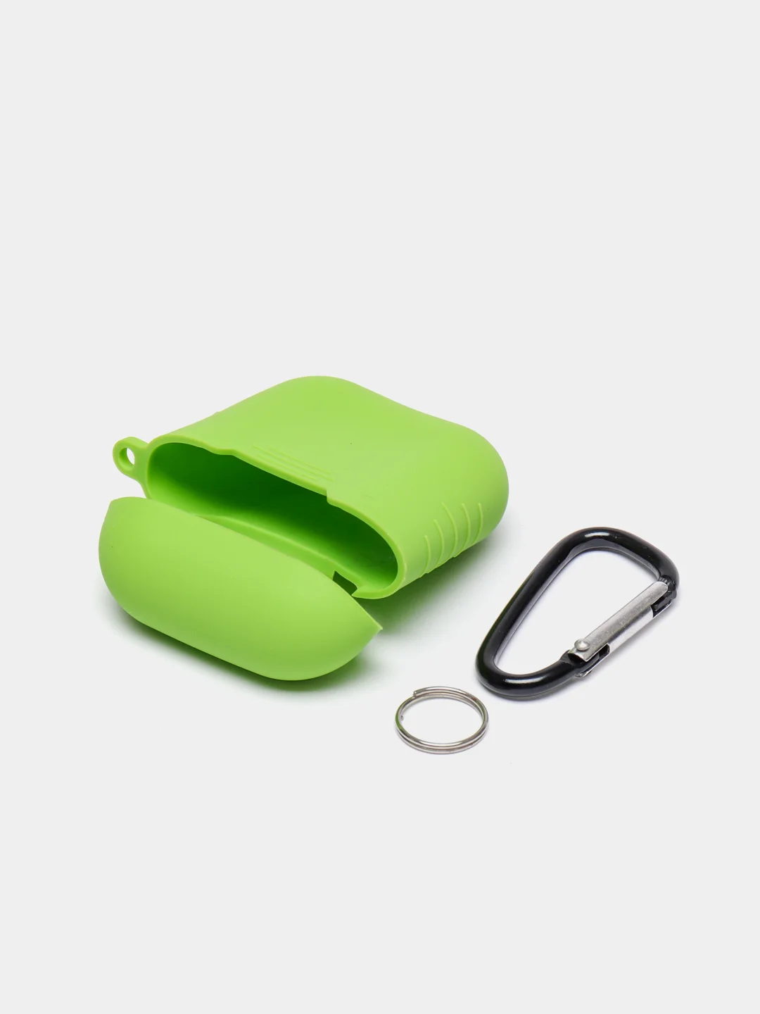 Лайм силиконовый чехол для беспроводных наушников AirPods 1, AirPods 2