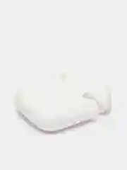 Белый чехол для наушников AirPods 1, 2, силиконовый